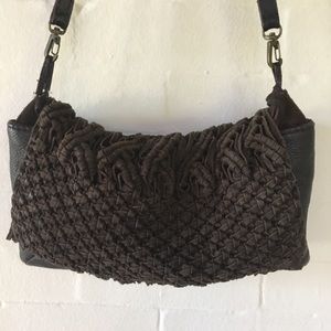 Suede bag
